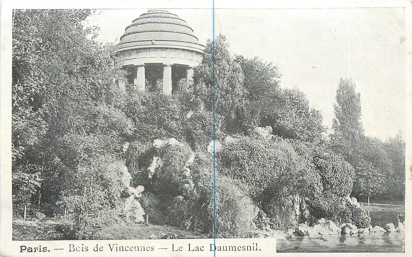 CPA Paris Bois de Vincennes Le Lac Daumesnil 