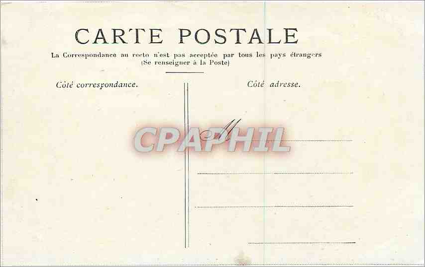 CPA Paris Bois de Vincennes Le Lac Daumesnil  — Rückseite