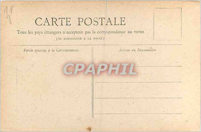 CPA Paris Le Val de Grace  — Rückseite