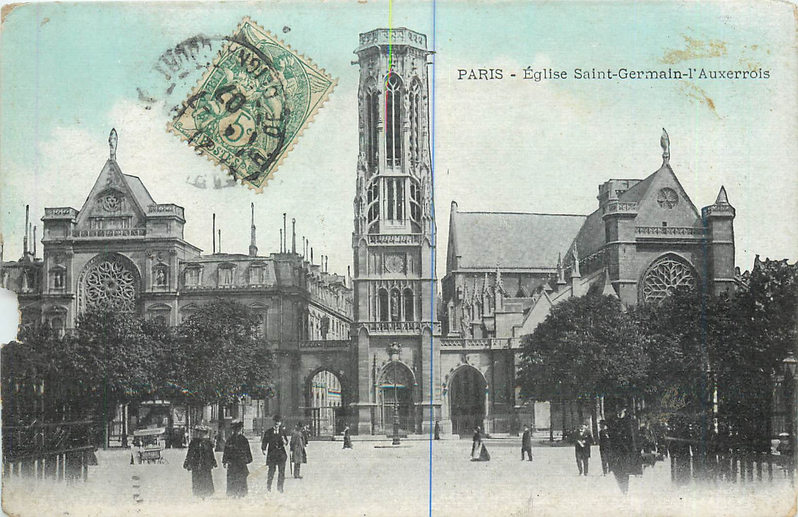 CPA Paris Eglise Saint Germain l'Auxerrois 