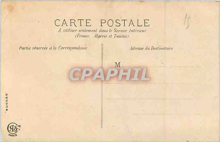 Femme tenant un saumon — poissonnier à l'occasion de l'Avril — éditeur SUCCESSIONS, Paris — Reverso
