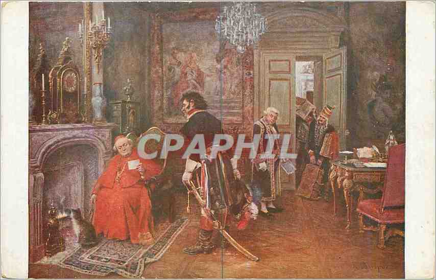 CPA Salon de Paris Brispot Le billet de logement