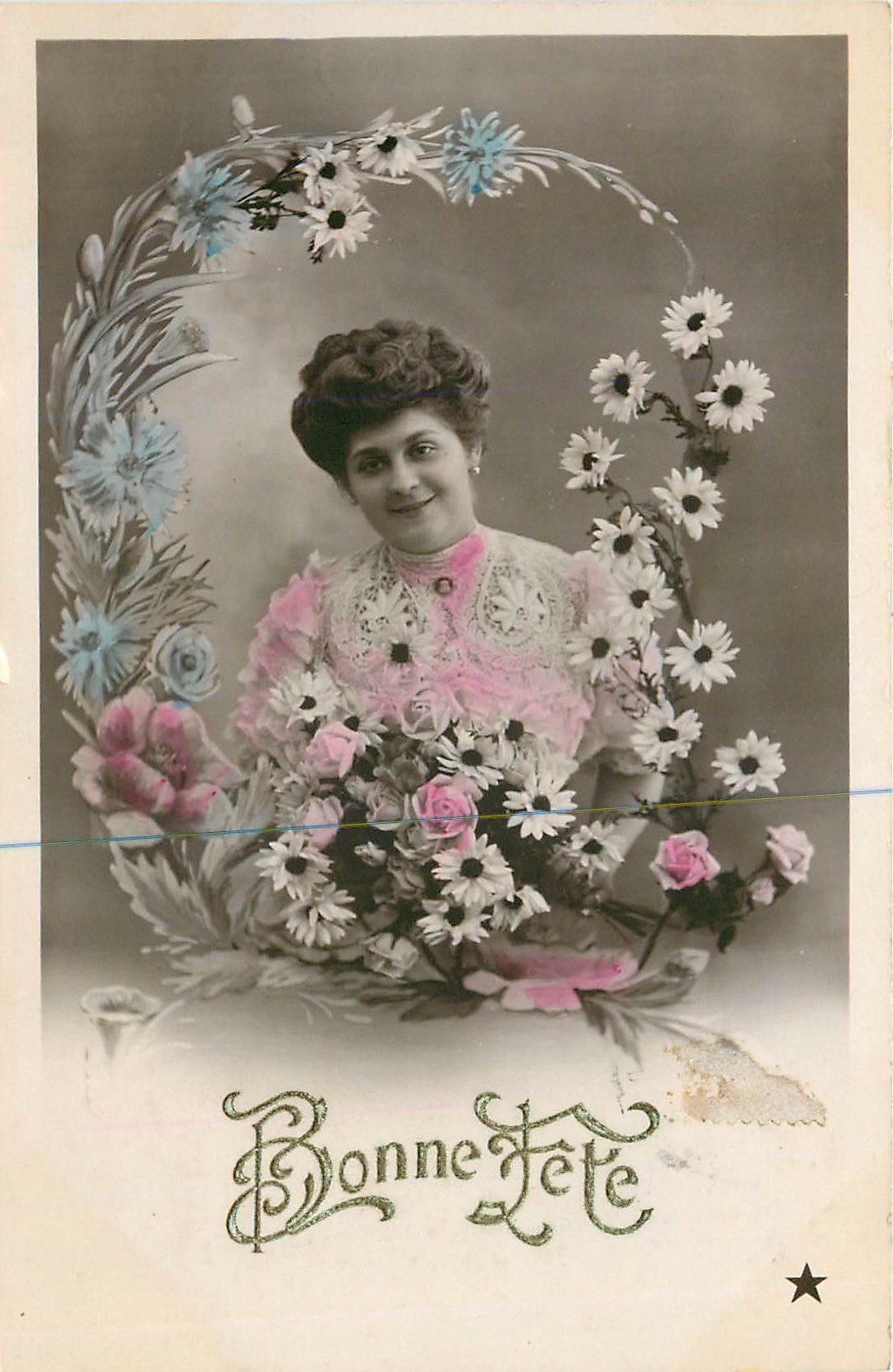 CPA Bonne Fete Femme