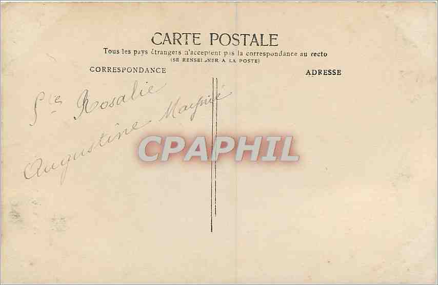 CPA Bonne Fete Enfant — Verso