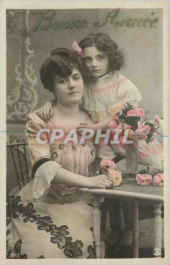 CPA Bonne Annee Enfant