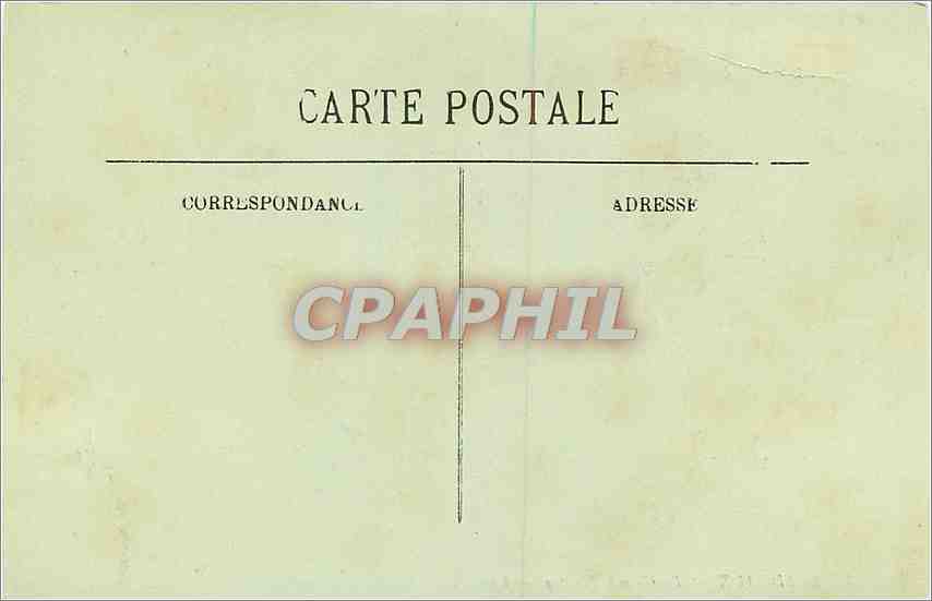 CPA Bordeaux Le Grand Theatre  — Verso