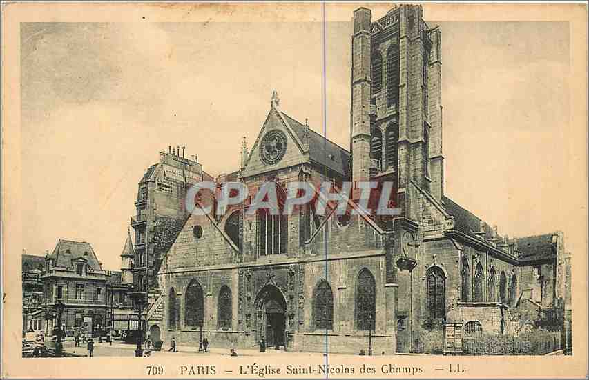 CPA Paris L'Eglise Saint Nicolas des Champs 