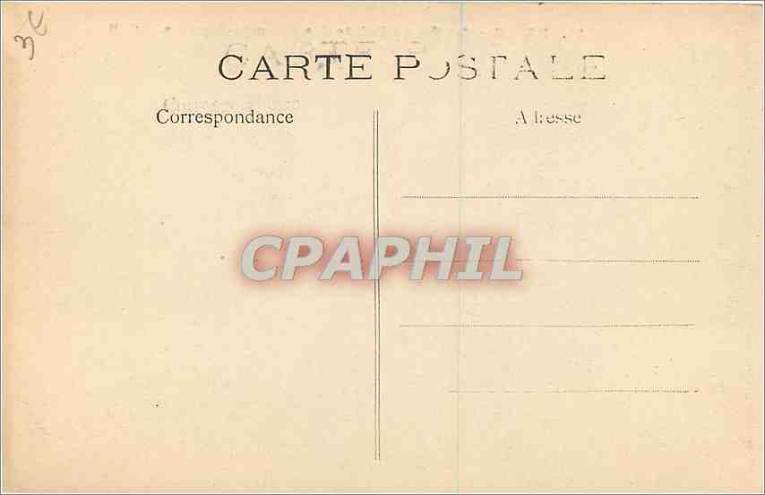 CPA Paris Le Grand Palais des Champs Elysees  — Rückseite