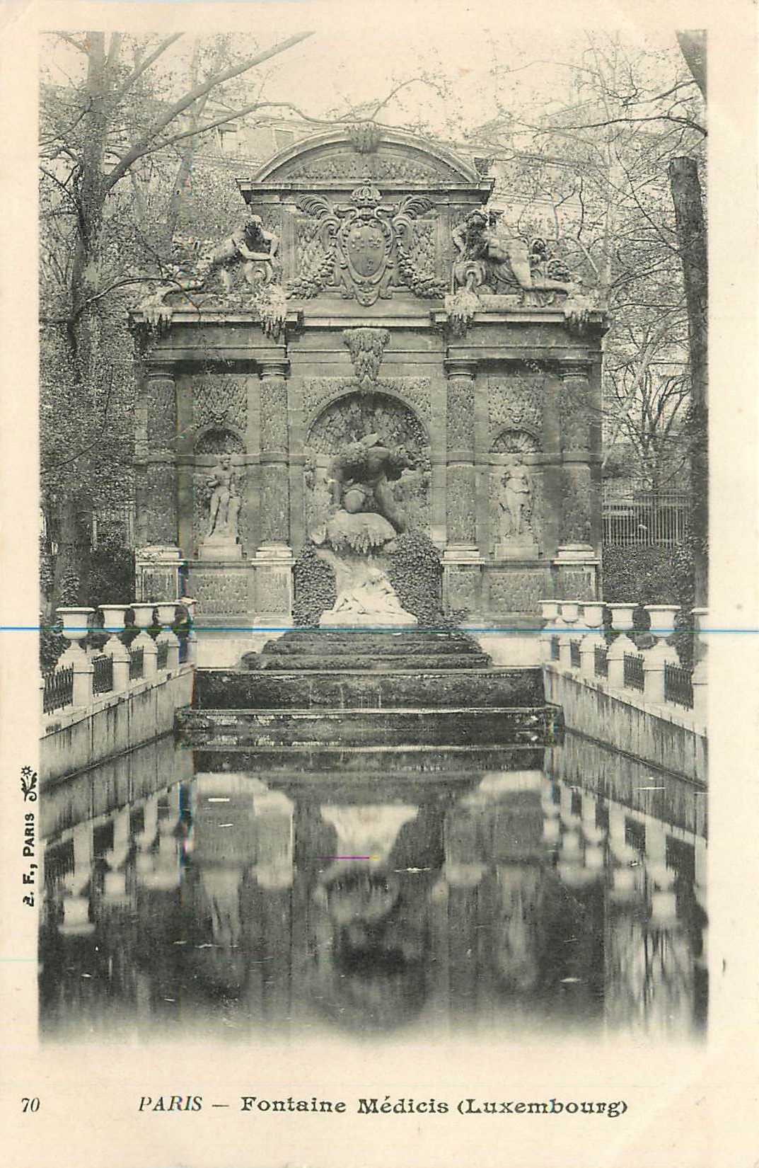 CPA Paris Fontaine Medicis Luxembourg 