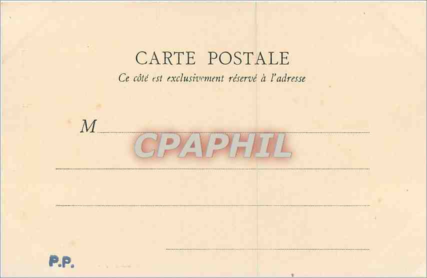 CPA Paris Fontaine Medicis Luxembourg  — Rückseite