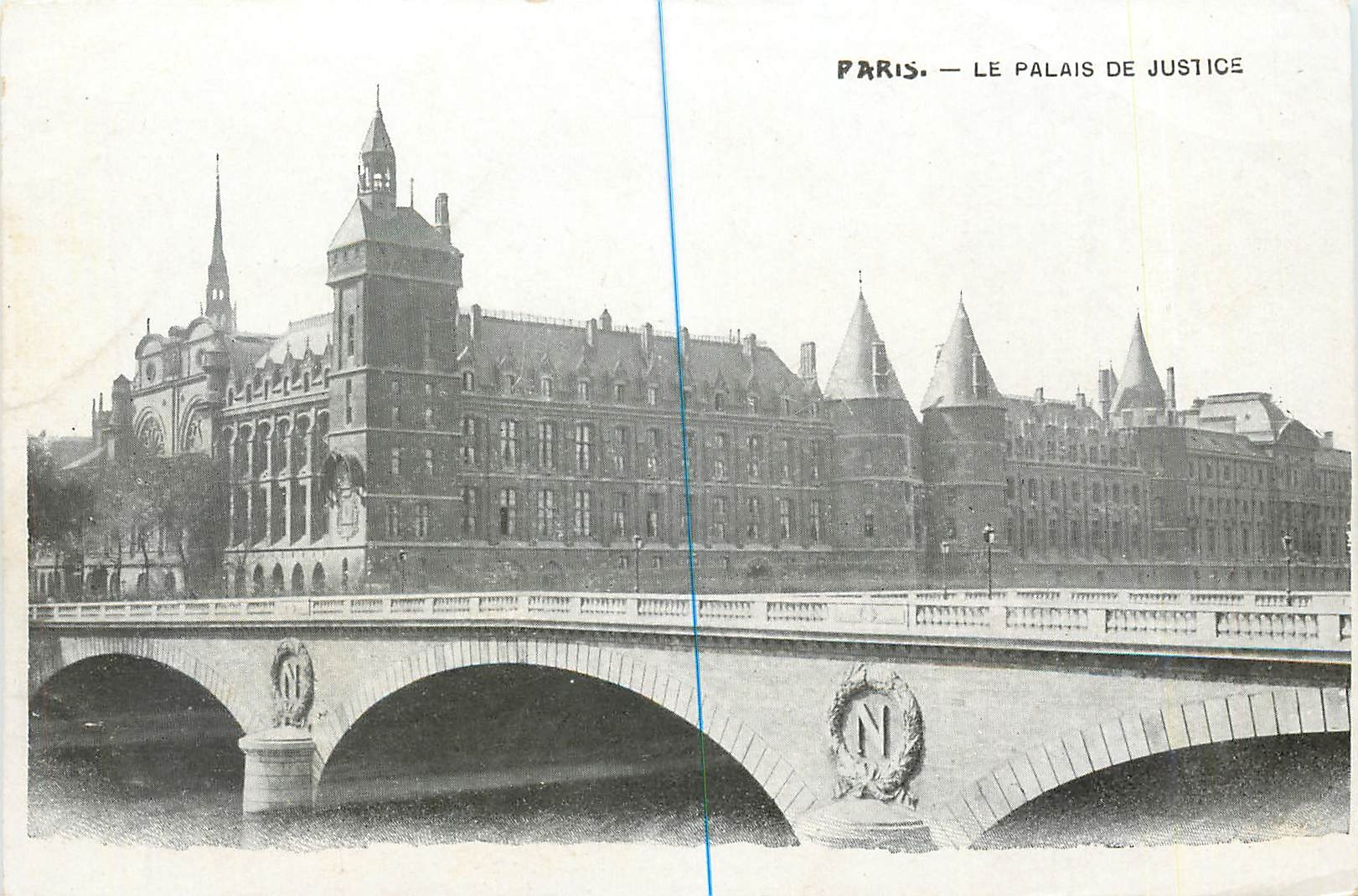 CPA Paris Le Palais de Justice 