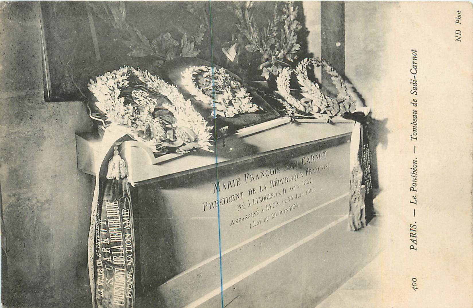 CPA Paris Le Pantheon Tombeau de Sadi Carnot 