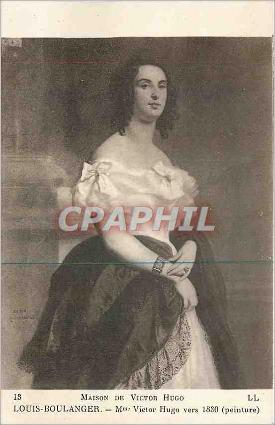 CPA Maison de Victor Hugo Louis Boulanger Mme Victor Hugo 