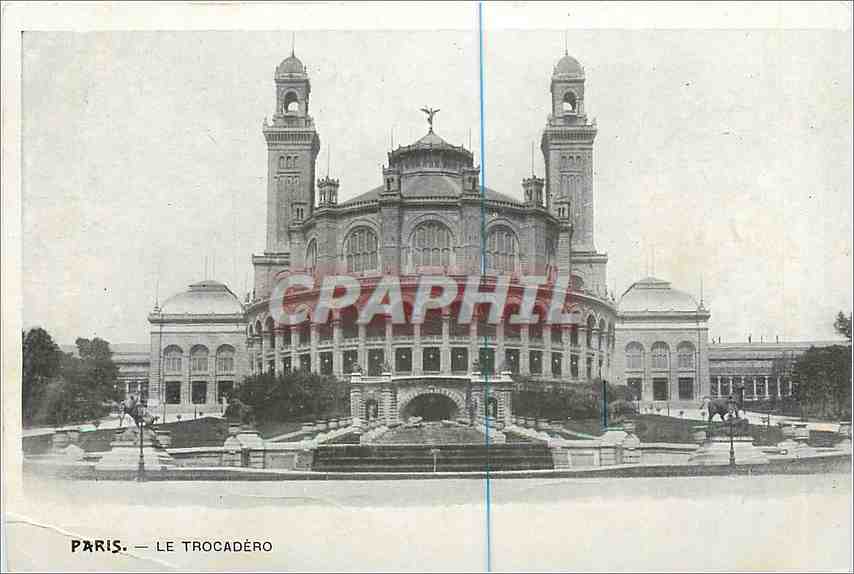 CPA Paris Le Trocadero 