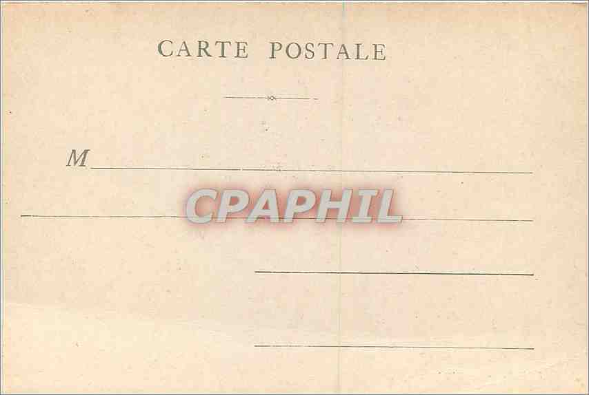 CPA Paris Le Trocadero  — Verso