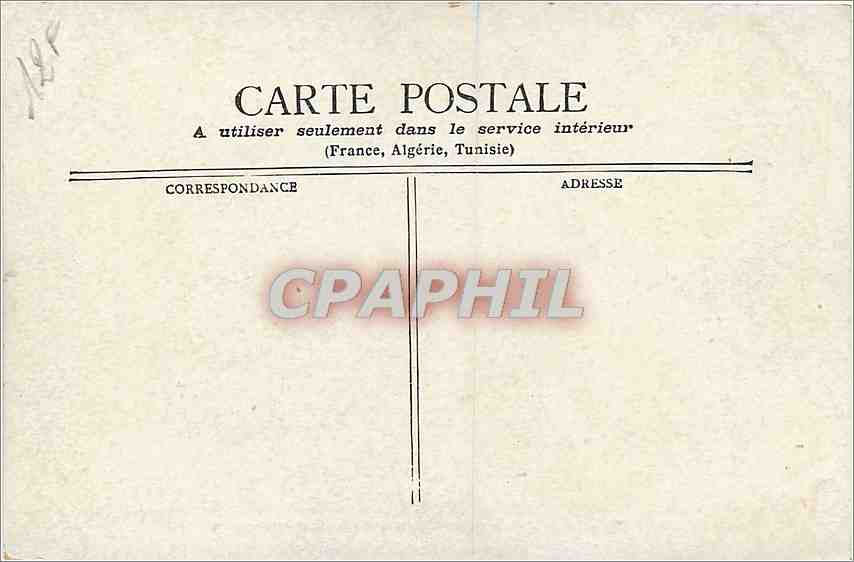 CPA Paris Les Arts Metiers La Rue Reaumur  — Rückseite