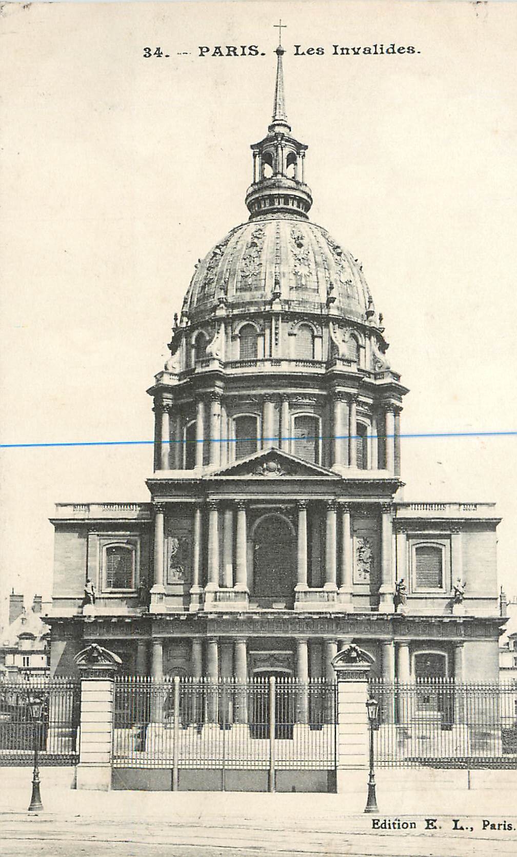 CPA Paris Les Invalides 