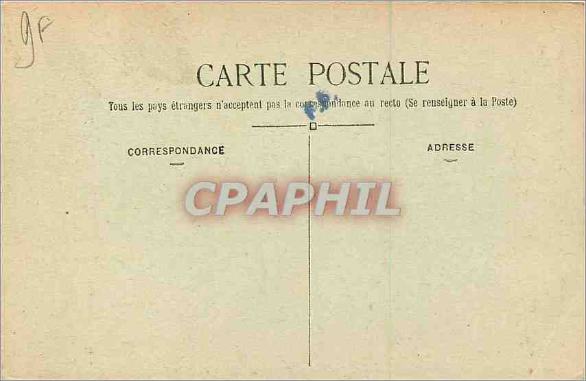 CPA Paris Dome des Invalides  — Rückseite