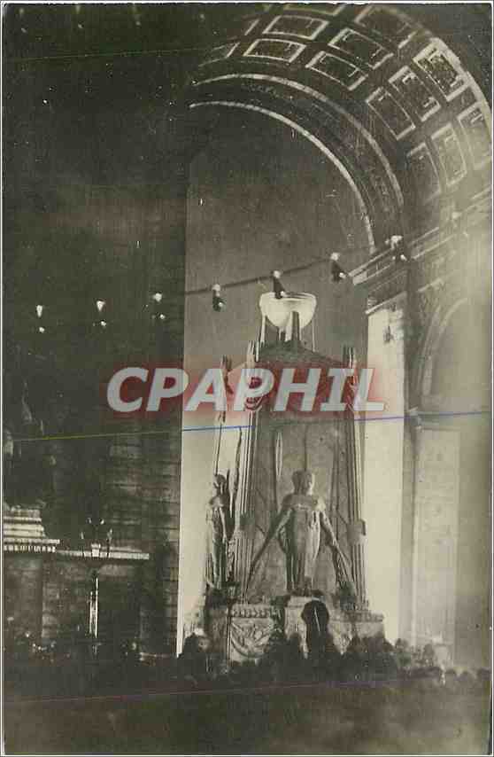 CPA Paris Arc de Triomphe 