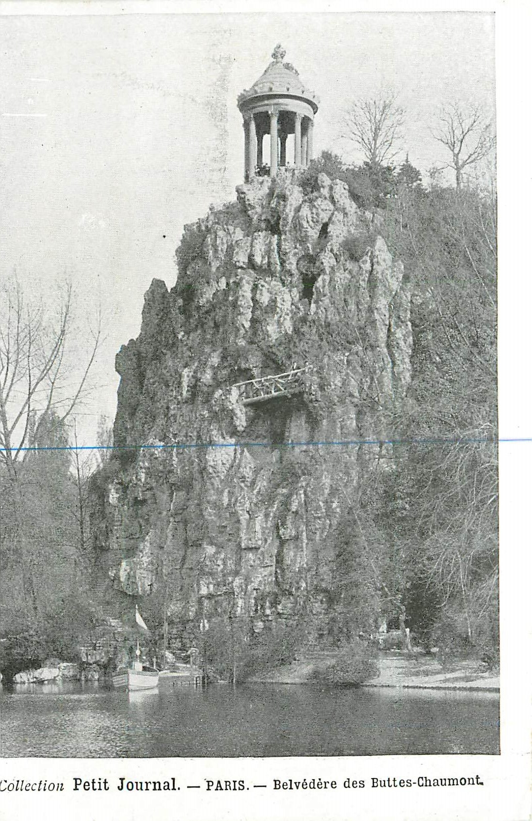 CPA Paris Belvedere des Buttes Chaumont 