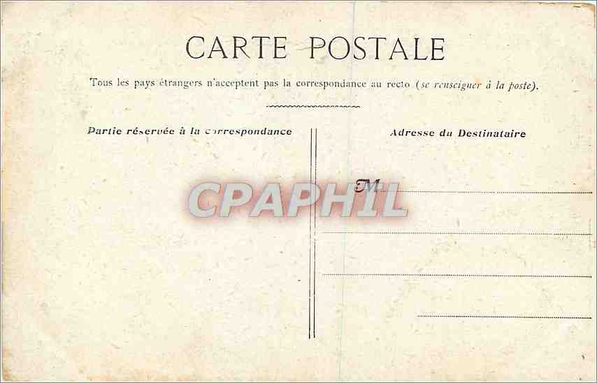 CPA Paris Le Grand Palais  — Rückseite