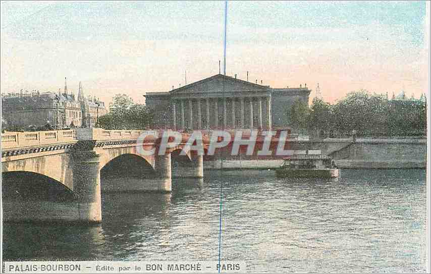 CPA Paris La Grille du Parc Monceau 