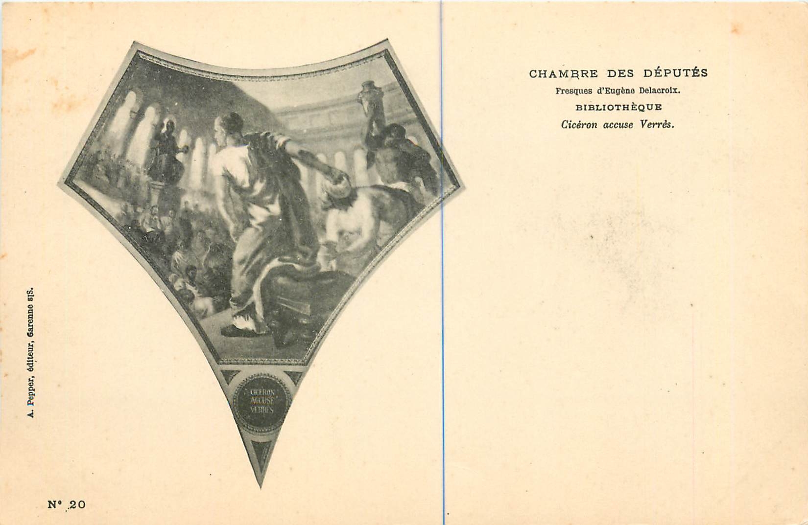 CPA Paris Salle des Seances de la Chambre des Deputes 