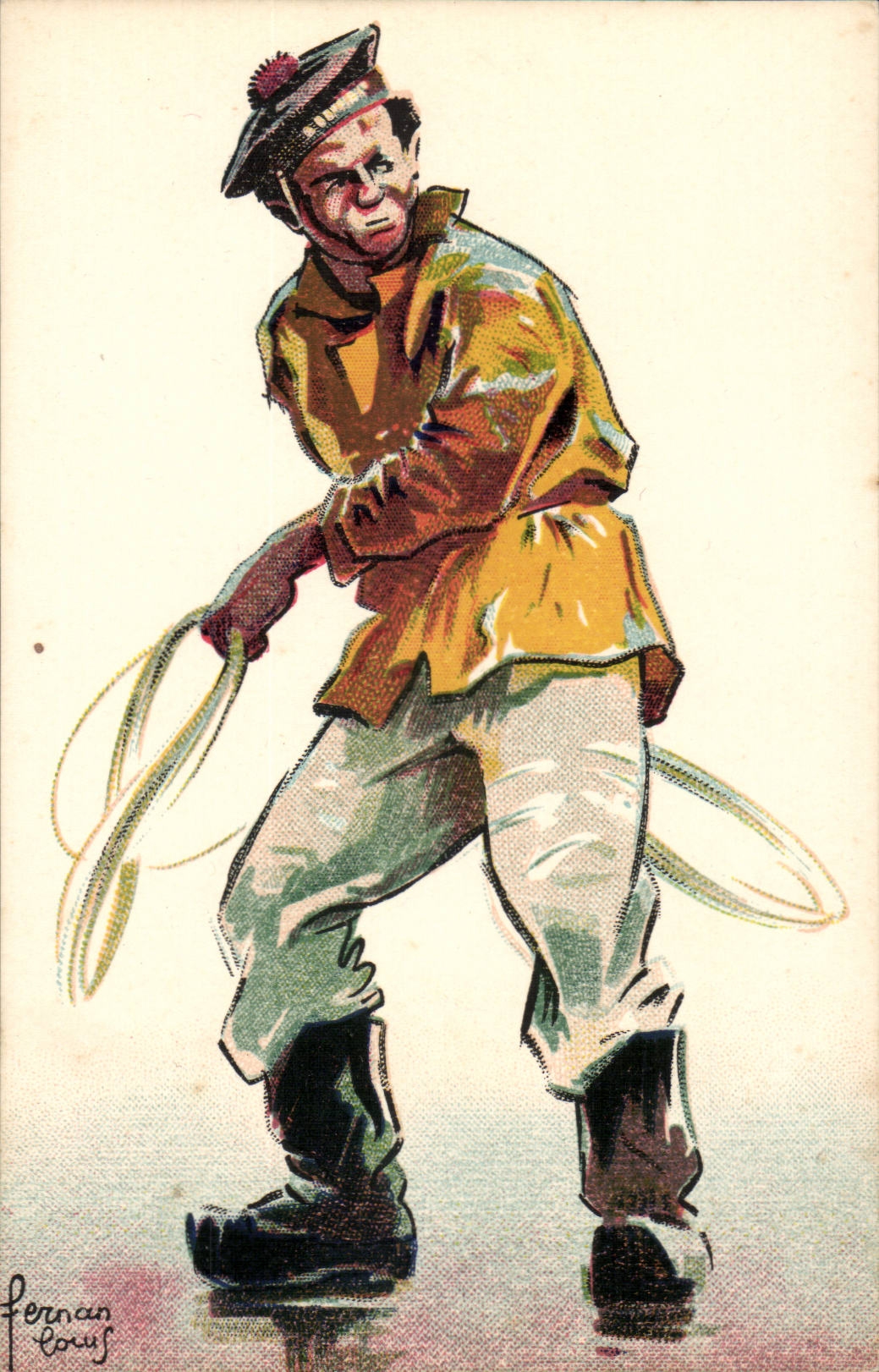 CPA Marine Marin Illustrateur FErna Louis