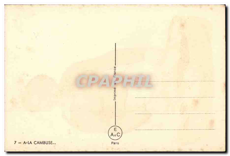 CPA Marine Marin Illustrateur FErna Louis — Rückseite