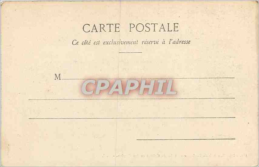 CPA Paris Bois de Boulogne Chalet du Colibri au Pre Catelan  — Rückseite