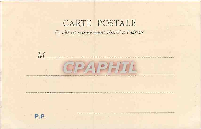 CPA Paris Lac du Bois de Boulogne  — Rückseite