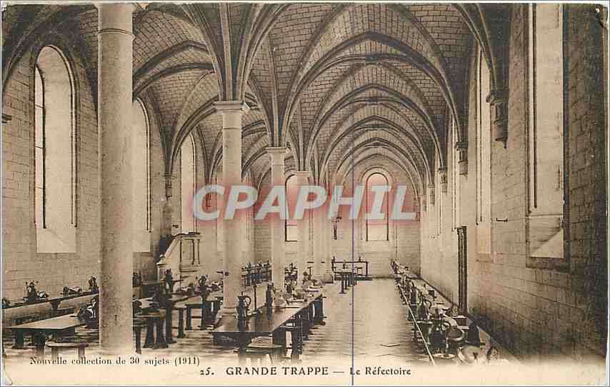 CPA Grande Trappe Le Refectoire 