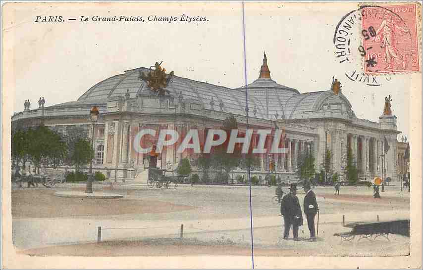 CPA Paris Le Grand Palais Champs Elysees 