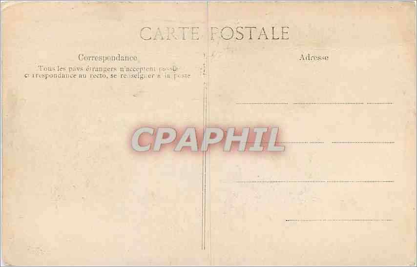 CPA A Vincent rue des Beaux Arts Paris  — Rückseite