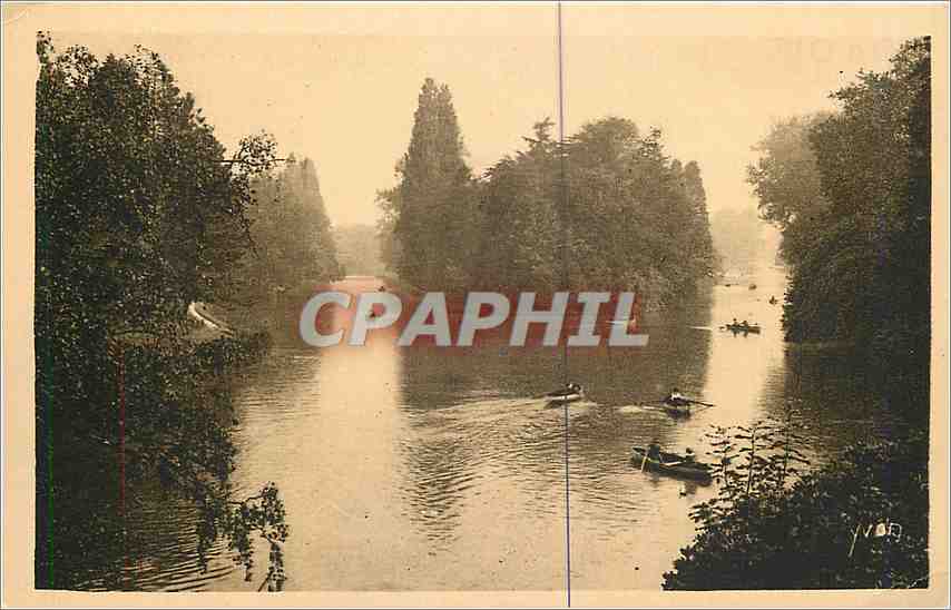 CPA Paris Le Lac du Bois de Boulogne 