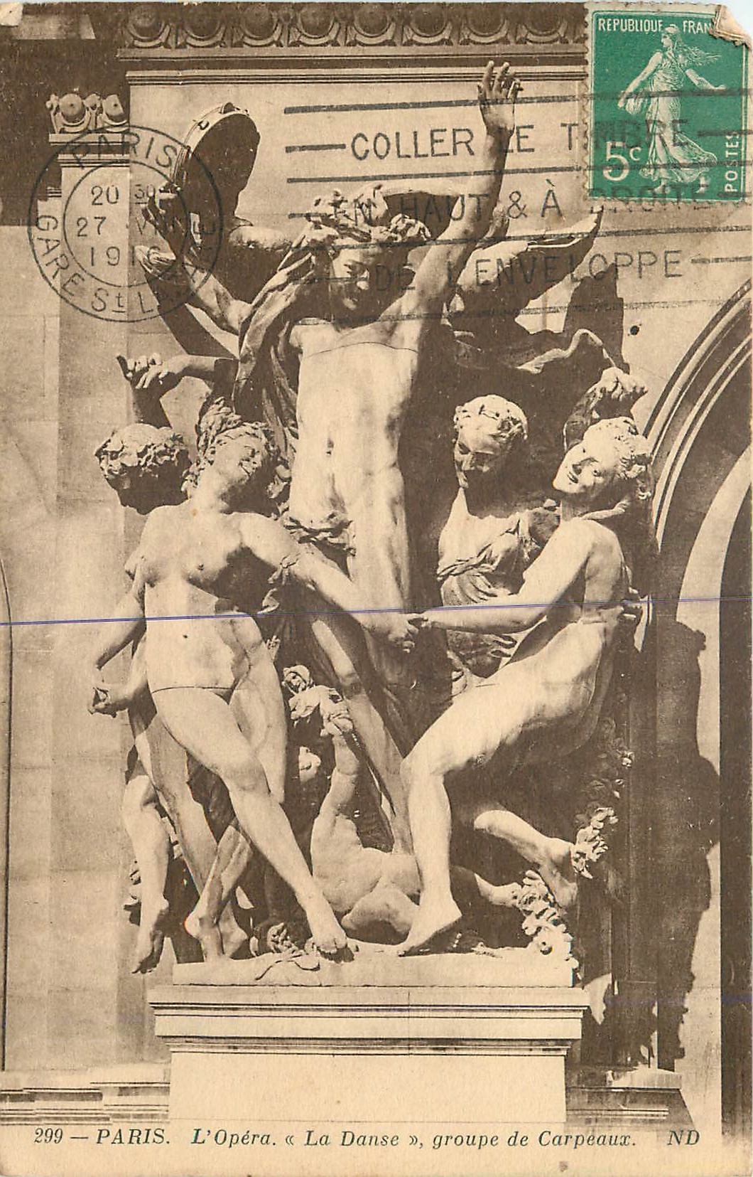 CPA Paris L'Opera La Danse groupe de Carpeaux 