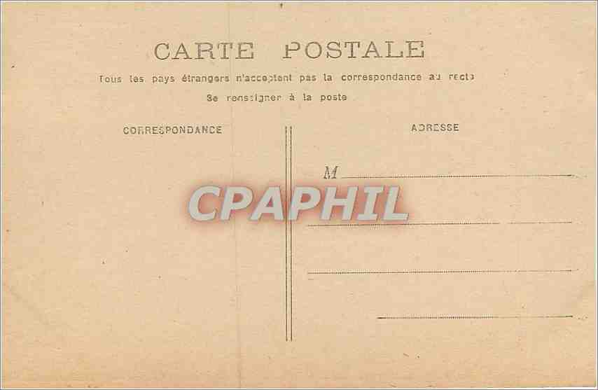 CPA Paris Tombeau de Napoleon Ier  — Rückseite
