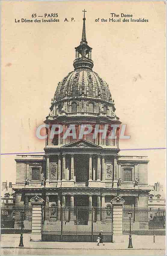 CPA Paris Le Dome des Invalides 