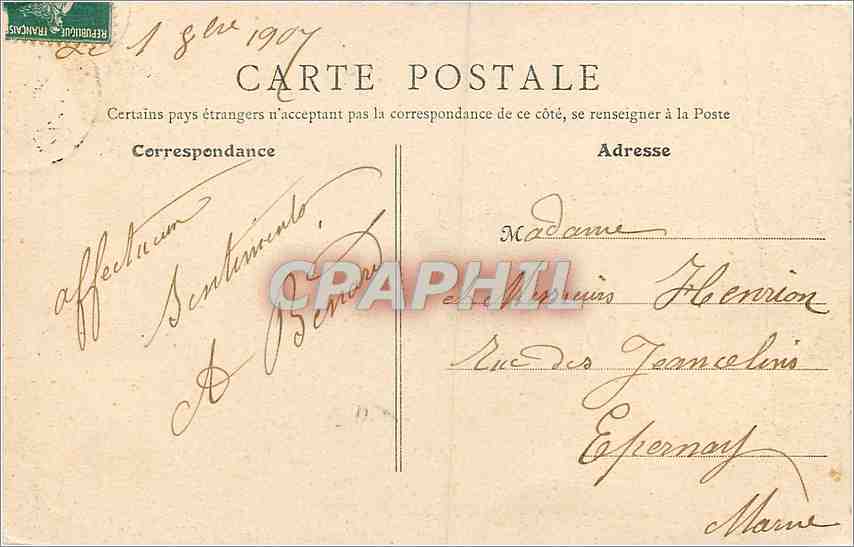 CPA Le Bois de Boulogne en Automne Le Pre Catelan  — Rückseite