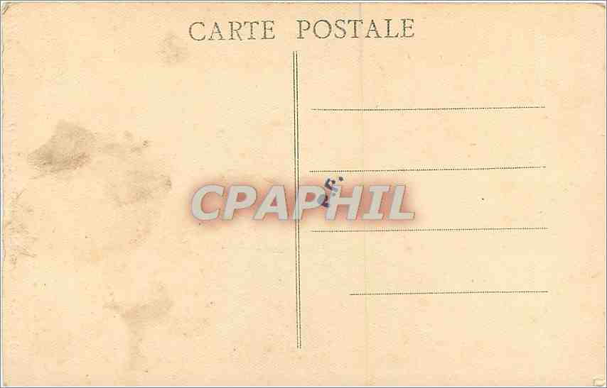 CPA Batz L Inf Eglise Saint Guenole Cote Nord  — Back