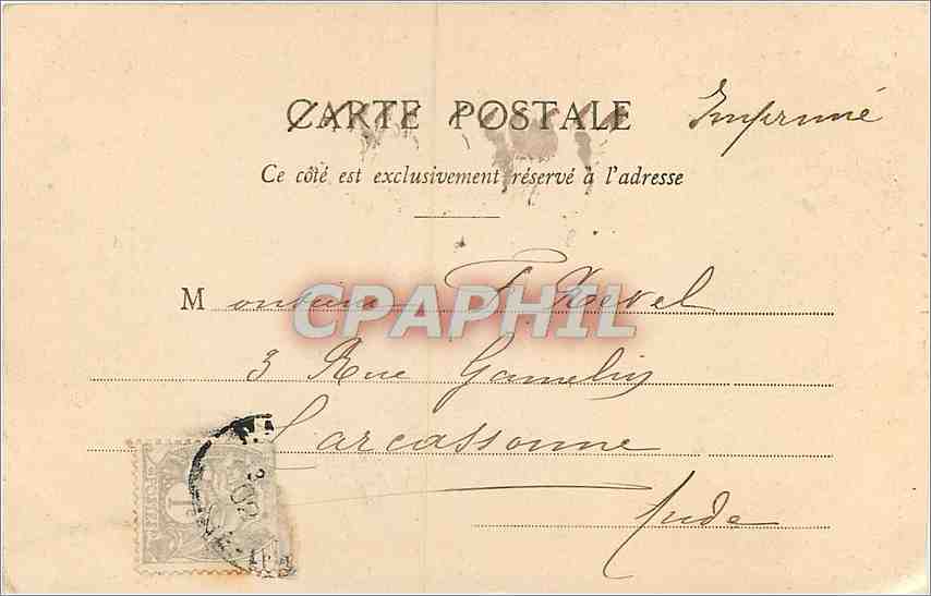 CPA Nantes La Cathedrale Tombeau des Du s de Bretagne autrefois au Couvent des Carmes  — Verso