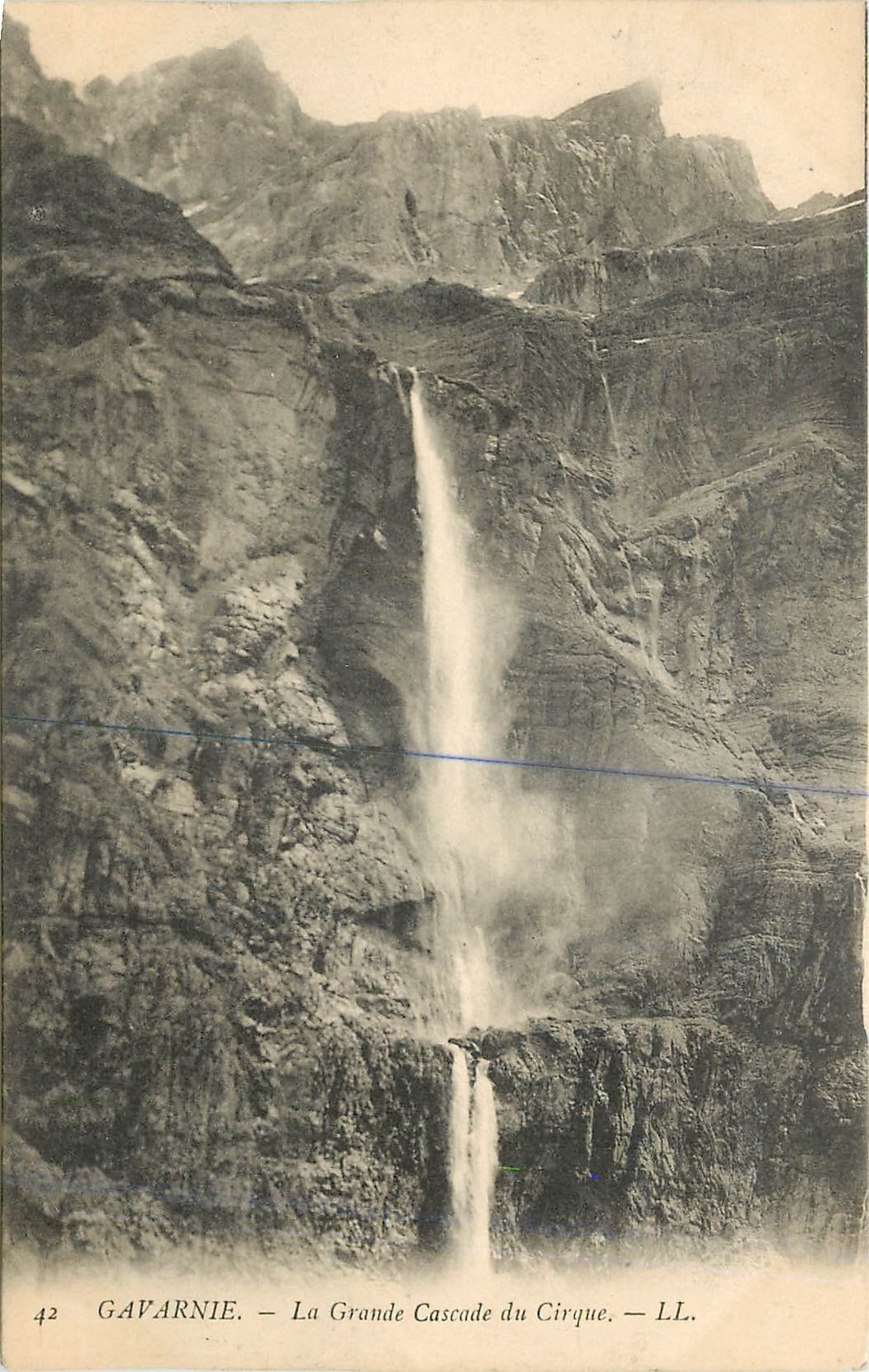 CPA Gavarnie La Grande Cascade du Cirque 