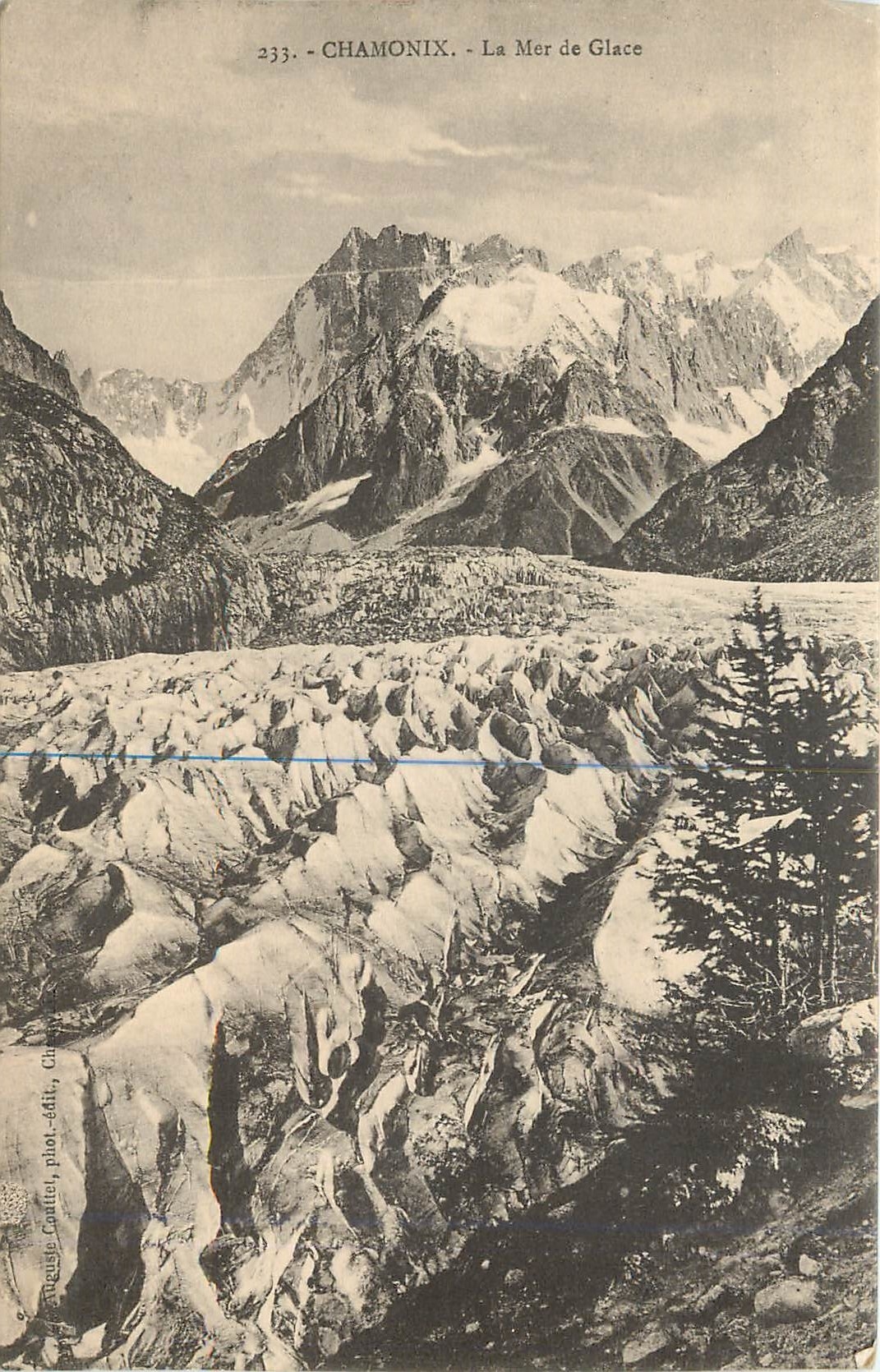 CPA Chamonix La Mer de Glace 