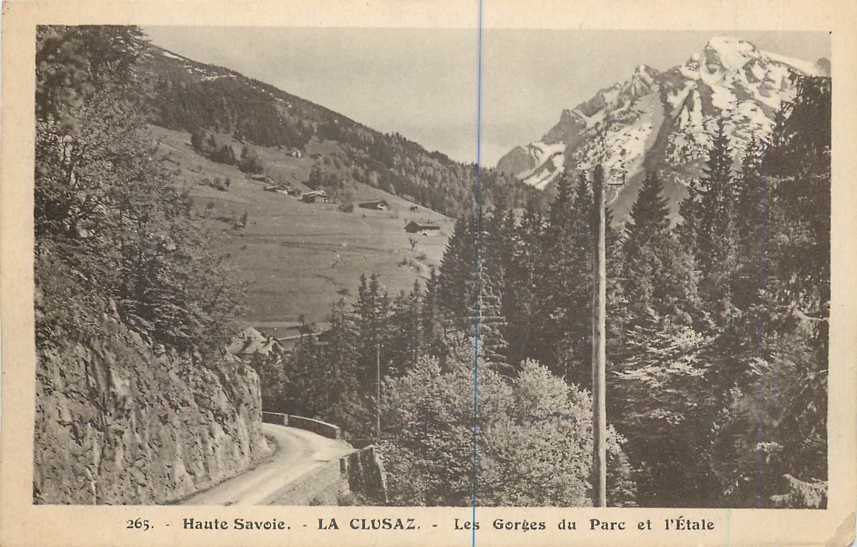 Les Gorges du Parc et l'Étale — La Clusaz — Haute-Savoie — n° 265