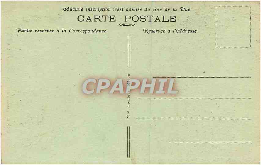 CPA Ugine Gorges de l'Arly et le deuxienne tunnel  — Rückseite