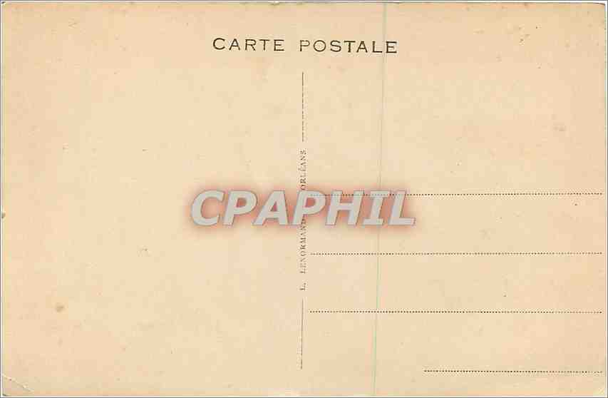 CPA Briare Loiret Le Pont Canal sur la Loire  — Rückseite