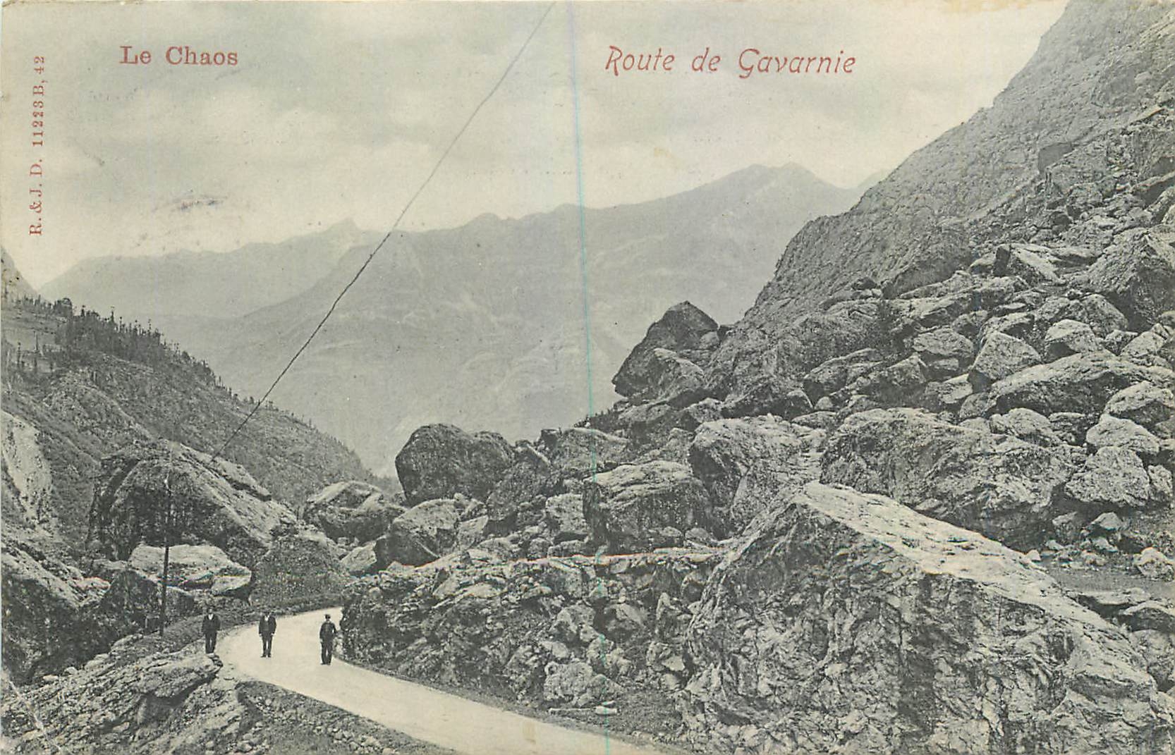 CPA Le Chaos Route de Gavarnie 