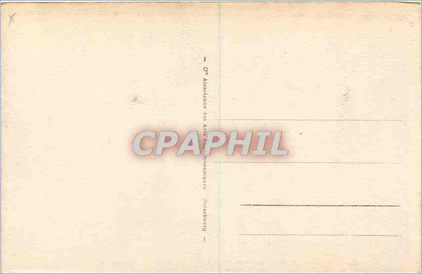Env. de Bagnères-de-Bigorre — La route du Tourmalet — Éditeur : Atelier des Arts Pharmaceutiques, Ribaute — Verso