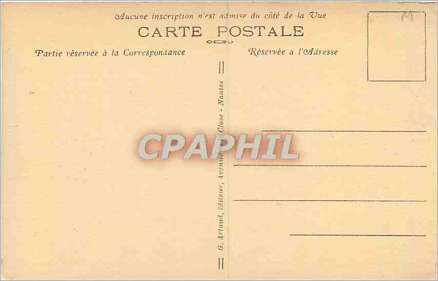 CPA Cette La Corniche et le Rocher du Diable  — Back