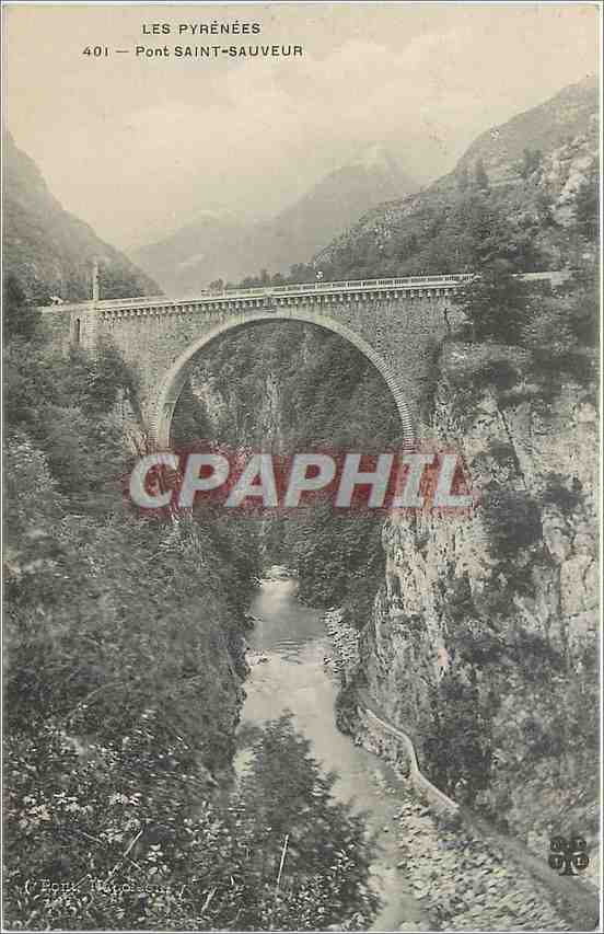 CPA Pont Saint Sauveur 